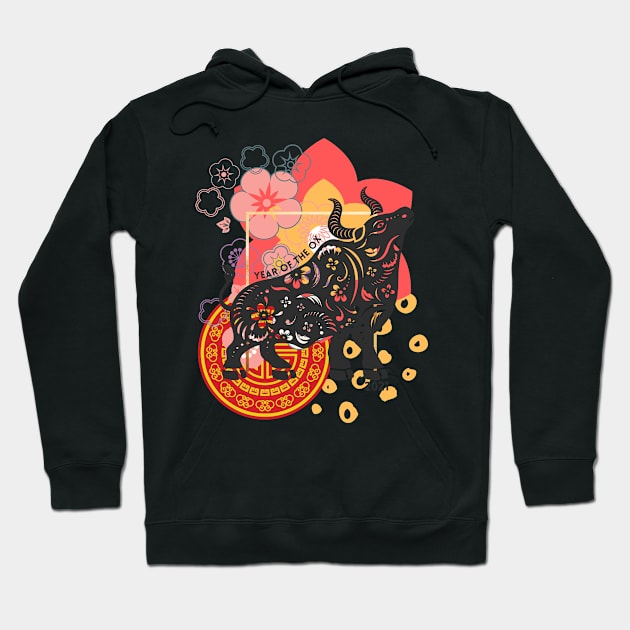 2021 Year of the Ox Hoodie by Kamaloca